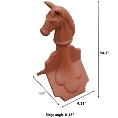 Gable end horse finial measurements