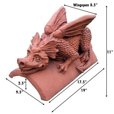 snap dragon finial measurements